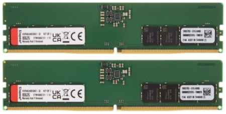 Модуль памяти DDR5 32GB (2*16GB) Kingston KVR48U40BS8K2-32 4800MHz CL40 1Rx8 1.1V 288-pin
