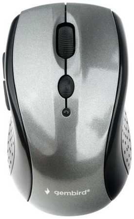 Мышь Wireless Gembird MUSW-430 серый глянец, 2.4ГГц, 6 кнопок,2400DPI 969394961