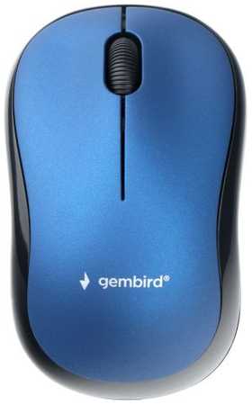 Мышь Wireless Gembird MUSW-265 синяя, 2.4ГГц, 3 кнопки,1000DPI