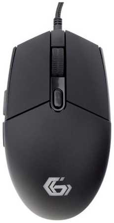 Мышь Gembird MG-780 черная, USB, 2400DPI, 5 кнопок+колесо, кабель тканевый 1.5 м 969394970