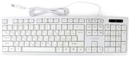 Клавиатура Gembird KB-8355U бежевая, USB, лазерная гравировка символов, кабель 1.85м