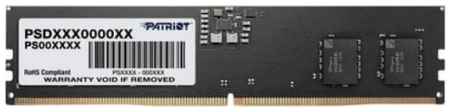 Модуль памяти DDR5 8GB Patriot Memory PSD58G480041 Signature line PC5-38400 4800MHz CL40 ECC 1.1V 969395231