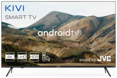 Телевизор KIVI 50U740LB чёрный, 1366*768, WiFi, BT, 3*USB, 4*HDMI, 3,5jack, mini RCA, Android TV 969396192