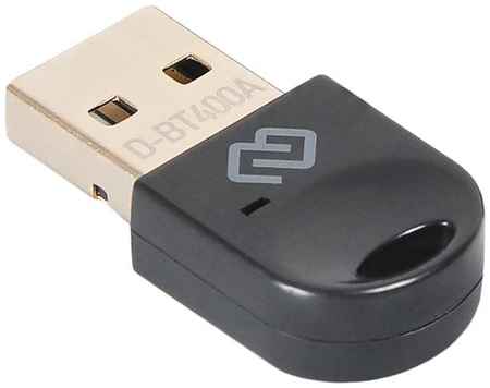 Адаптер USB Digma D-BT400A Digma 1431076 bluetooth 4.0+EDR class 1.5 20м черный 969396400
