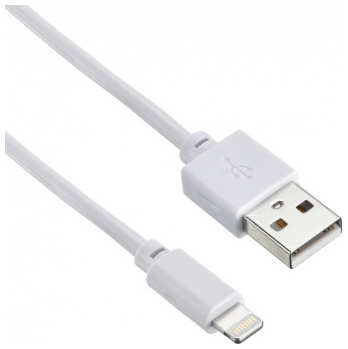 Кабель интерфейсный Digma 1084558 USB (m)-Lightning (m) 1.2м белый