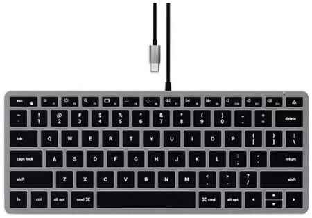 Клавиатура Satechi Slim W1 ST-UCSW1M-RU USB-C Wired Keyboard-RU (Russian) - провод