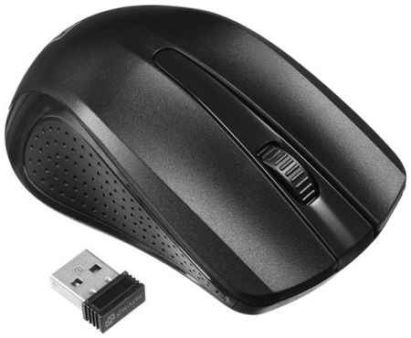 Мышь Oklick 485MW 997819 оптическая (1000dpi) беспроводная USB для ноутбука (3but)