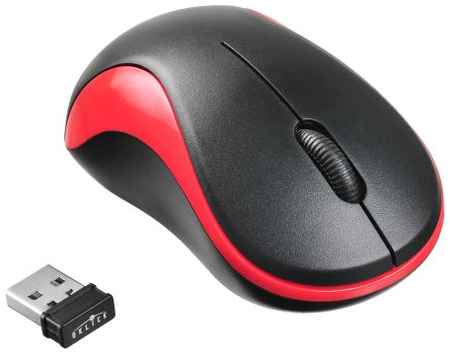 Мышь Oklick 605SW 384110 / оптическая (1200dpi) беспроводная USB для ноутбука (3but)