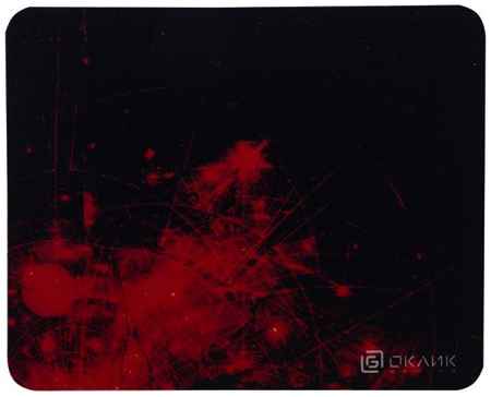 Коврик для мыши Oklick OK-F0252 рисунок/красные частицы 250x200x3мм 969398548