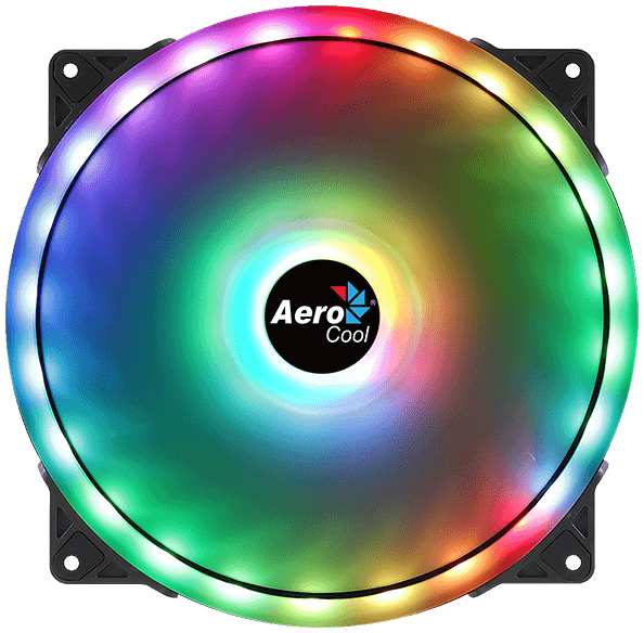 Вентилятор для корпуса AeroCool Duo 20 4710562752601 200x200x25mm, 700rpm, 62.1CFM, 18.3dBA, 6-pin 969398753