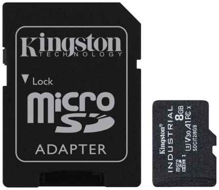 Промышленная карта памяти MicroSDHC 8Gb Kingston SDCIT2/8GB class10 UHS-I industrial с адаптером 969399121