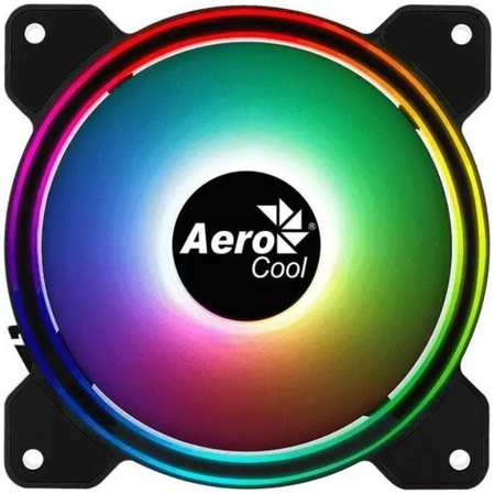 Вентилятор для корпуса AeroCool Saturn 12F DRGB 4710562754094 120x120x25мм, 1000rpm, 35.8 CFM, 19.6dBA, molex Ret