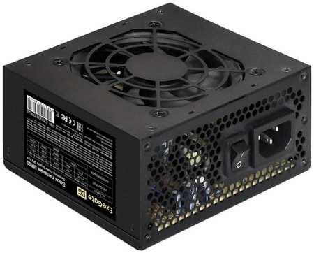 Блок питания SFX Exegate EX292237RUS 600W, APFC, 80 PLUS Silver, 80mm fan