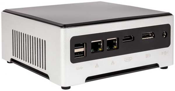 Платформа HIPER NUGi31115G4 i3-1115G4, 2* DDR4, 2*M.2, 2*Glan, UHD graphics, HDMI, DP, 6*USB3.0, noOS, black/white 969502364