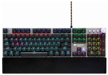 Клавиатура Canyon GK-7 CND-SKB7-RU механическая, LED-подсветка, 1.6 м, dark grey 969504647