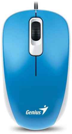 Мышь Genius DX-110 31010009402 1000 DPI, 3кн., USB, blue (31010116103) 969504878