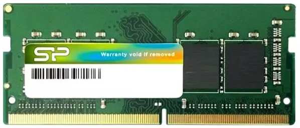 Модуль памяти SODIMM DDR4 8GB Silicon Power SP008GBSFU320B02 PC4-25600 3200MHz CL22 1.2V RTL 969505023