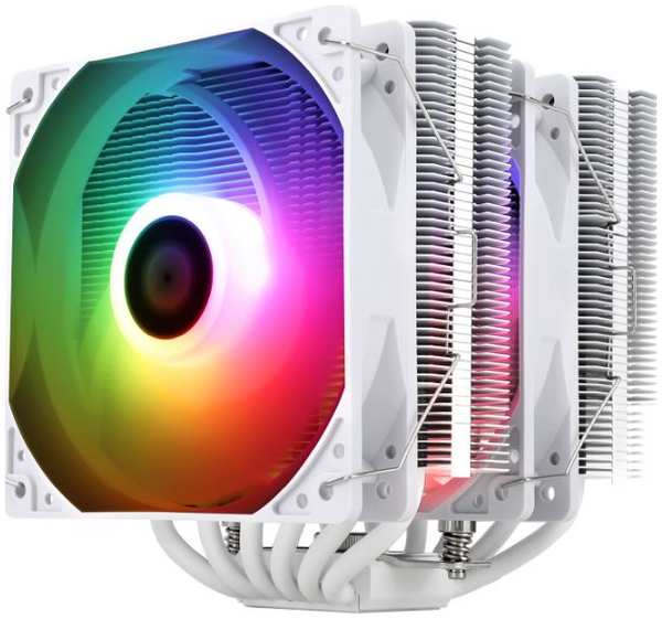 Кулер Thermalright Peerless Assassin 120 SE ARGB PA120-SE-WH-ARGB LGA115X/1200/AM4 (2*120mm fan, 1550rpm, 66.17CFM, 25.6dBA, 4-pin PWM)