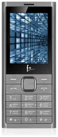 Мобильный телефон F+ B280 Dark Grey серый, 2SIM, 2.8″, TN, 320*240, BT, FM, micro SD, 2500мА*ч 969505132