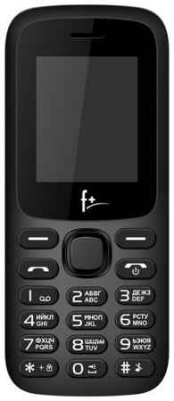 Мобильный телефон F+ F197 Black 2SIM, 1.77'' 128*160, 32/32MB, up to 32GB flash, 0.08Mpix, BT, Micro-USB, 600mAh 969505150