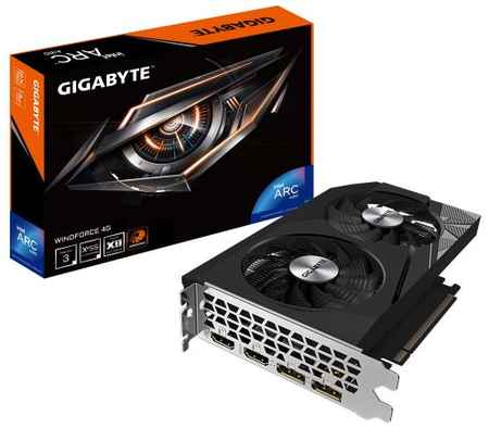 Видеокарта PCI-E GIGABYTE ARC A310 WINDFORCE (GV-IA310WF2-4GD) 4GB GDDR6 64bit 2000/15500MHz 2*HDMI/2*DP