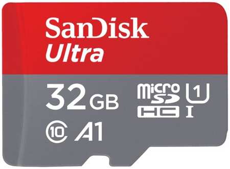 Карта памяти MicroSDHC 32GB SanDisk SDSQUA4-032G-GN6MN 120MB/s A1 Class 10 UHS-I 969509899