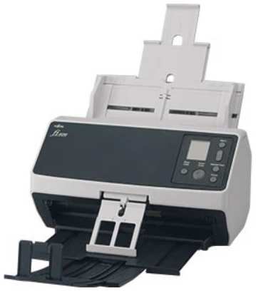 Сканер Fujitsu PA03810-B001 протяжный FI-8190, A4, CIS, 600x600dpi, ДАПД 100 листов, ч/б 90 стр/мин / 180 изобр./мин,цв. 90 стр/мин / 180 изобр./мин