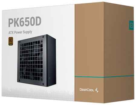 Блок питания ATX Deepcool PK650D 650W, Active PFC+DC to DC, 80PLUS Bronze, 120mm fan RET 969510952