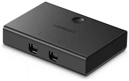 Разветвитель UGREEN 30345 USB 2.0 sharing switch 2*USB-B