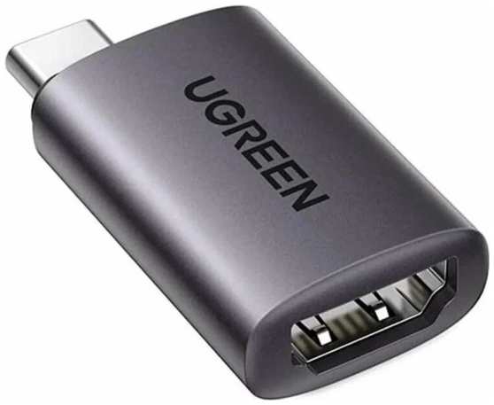 Адаптер UGREEN 70450 USB-C to HDMI, серый космос 969511480