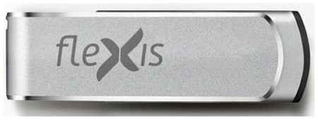 Накопитель USB 3.2 256GB Flexis RS-105U Gen 1 (5 Гбит/с), ULTRA-HIGH SPEED, R/W - up to 430/200MB/s, металл, серебристый 969512476