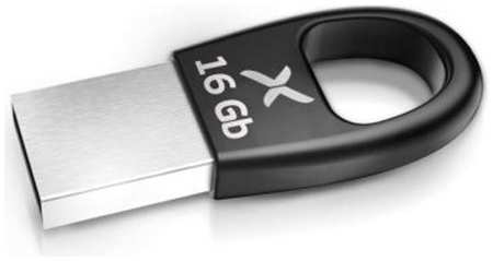 Накопитель USB 2.0 16GB Flexis RB-102 чёрный 969512489