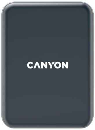 Держатель Canyon СА-15 CNE-CCA15B магнитный, 15W, USB-C: 5V/2A, 9V/3A, black 969515335