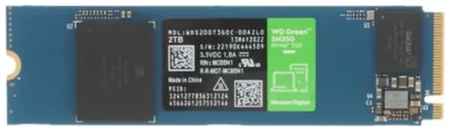 Накопитель SSD M.2 2280 Western Digital WDS200T3G0C WD SN350 2TB PCIe NVMe 3.0 x4 QLC 3200/3000MB/s IOPS 500K/450K MTBF 1M 100 TBW