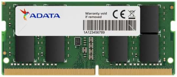 Модуль памяти SODIMM DDR4 8GB ADATA AD4S26668G19-SGN Premier PC4-21300 2666MHz CL19 1.2V 969517505