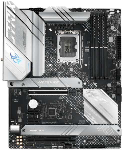 Материнская плата ATX ASUS ROG STRIX B660-A GAMING WIFI 90MB1B00-M0EAY0 (LGA1700, B660, 4*DDR5 (6000), 4*SATA 6G RAID, 3*M.2, 4*PCIE, 2,5Glan, WiFi, B