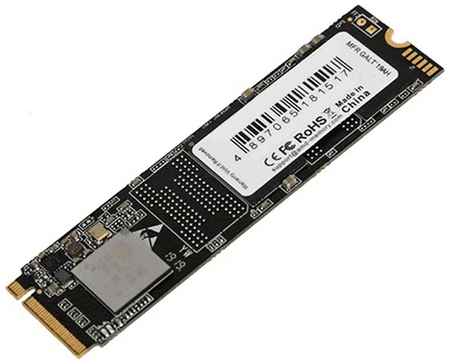 Накопитель SSD M.2 2280 AMD R5MP512G8 Radeon R5 512GB PCIe Gen3x4 with NVMe 3D TLC 2000/1600MB/s IOPS 200K/200K MTBF 1.5M RTL 969523493