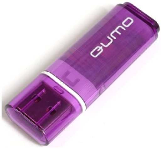 Накопитель USB 2.0 8GB Qumo QM8GUD-OP1-violet Optiva 01