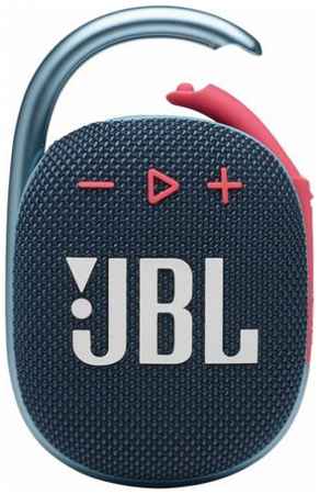 Портативная акустика 1.0 JBL Clip 4 5W, 500mAh, BT,