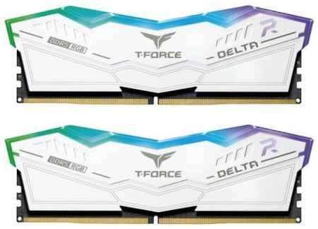 Модуль памяти DDR5 32GB (2*16GB) Team Group FF4D532G6000HC38ADC01 T-Force Delta RGB white PC5-48000 6000MHz CL38 1.25V 969524928