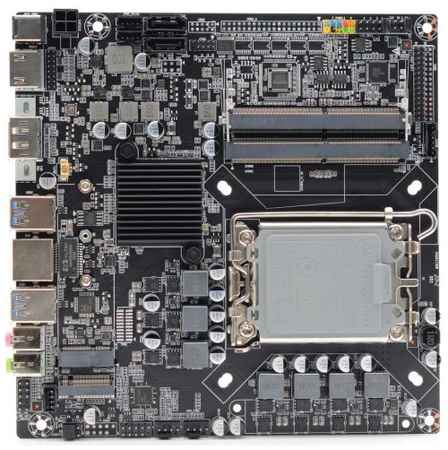 Материнская плата mini-ITX Afox AFH610-MI (LGA1700, H610, 2*DDR4 (3800), 2*SATA 6G, M.2, Glan, HDMI, DP, 4*USB 3.0) 969530674