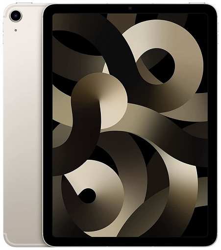 Планшет 10.9″ Apple iPad Air (2022) Wi-Fi + Cellular 64GB Starlight 969530918