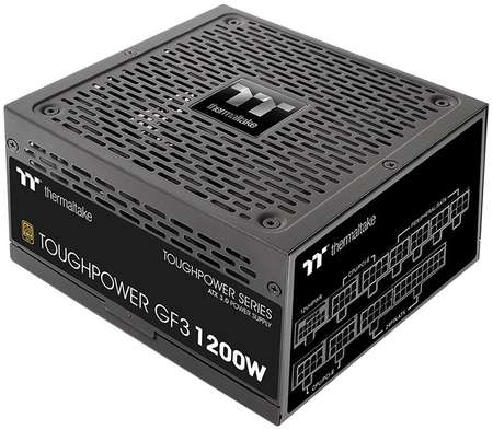 Блок питания ATX Thermaltake Toughpower GF3 PS-TPD-1200FNFAGE-4 1200W, APFC, 80 PLUS Gold, 135mm fan, full modular (ATX 12V 3.0) 969531393