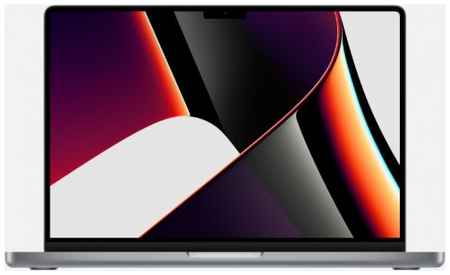 Ноутбук Apple MacBook Pro 14 M1 Pro chip with 10-core CPU and 16-core GPU, 16GB, 1TB SSD, Eng.kb, space