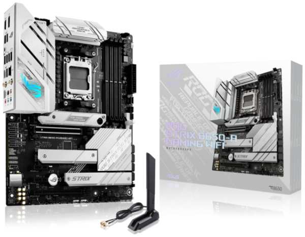 Материнская плата ATX ASUS ROG STRIX B650-A GAMING WIFI 90MB1BP0-M0EAY0 (AM5, AMD B650, 4*DDR5 (6400