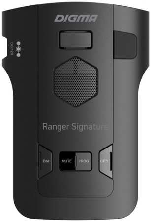Радар-детектор Digma Ranger Signature OLED, 360°, 800-1000нм, черный 969532926