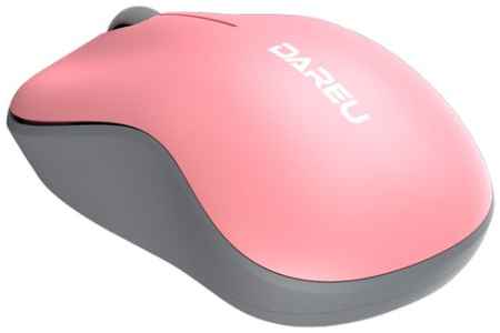 Мышь Wireless Dareu LM106G Pink-Grey розовый с серым, DPI 1200, 2.4GHz 969533175