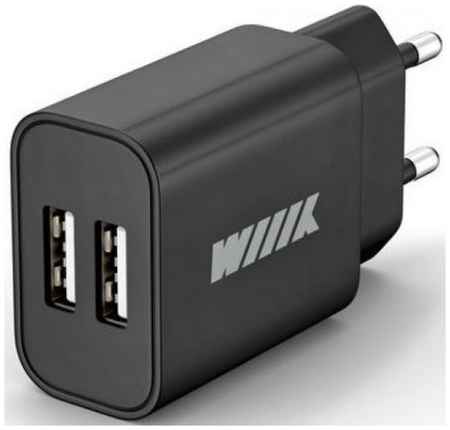 Зарядное устройство сетевое Wiiix UNN-1-2-03 2.4A универсальное черный 969533316