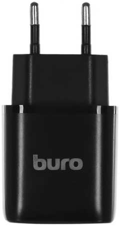 Зарядное устройство сетевое Buro BUWG1 3A QC универсальное черный 969533380