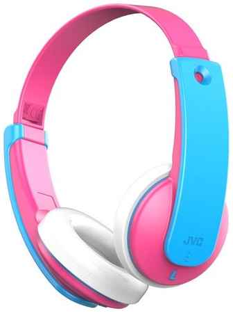 Наушники беспроводные JVC HA-KD9BT-P-E KIDS - Bluetooth детские, розовые/голубые 969533716